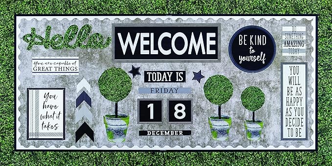 Teacher Created Resources Modern Farmhouse Perpetual Calendar Mini Bulletin Board (TCR8509)