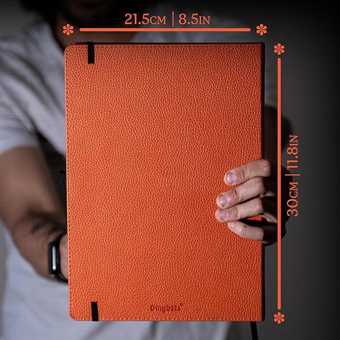 A4+ Orange Tiger Graph (Wildlife)