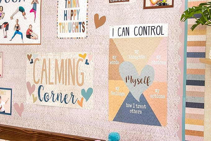 Teacher Created Resources Everyone is Welcome Calming Corner Bulletin Board (TCR7118)
