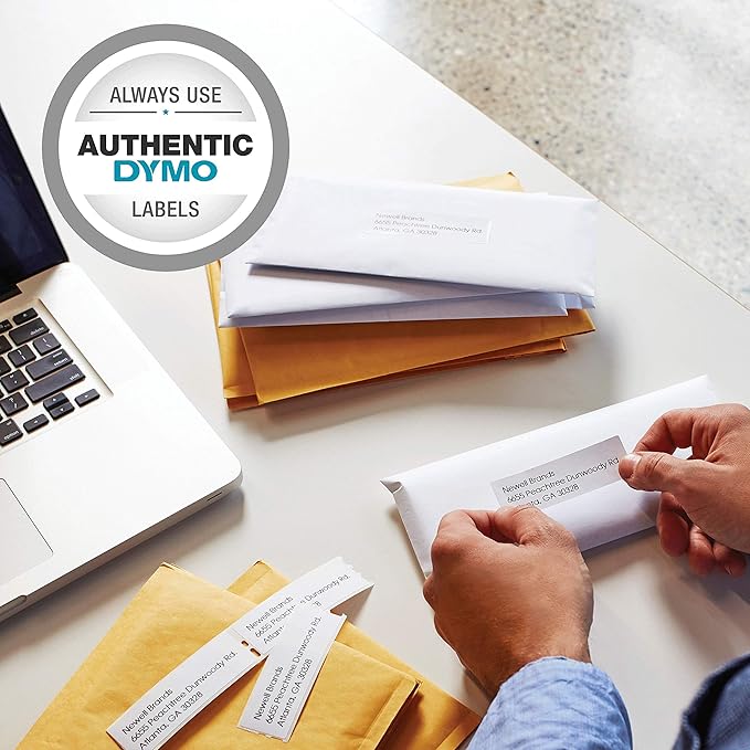 DYMO Label Printer | LabelWriter 450 Turbo Direct Thermal Label Printer, Fast Printing, Great for Labeling, Filing, Shipping, Mailing, Barcodes and More, Home & Office Organization (Renewed)