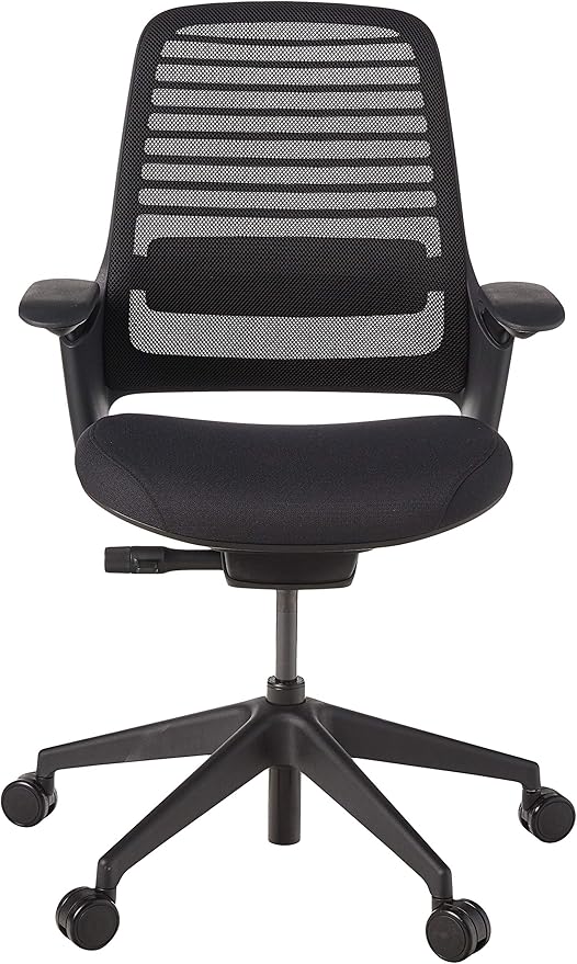 Steelcase Series 1 Office Chair, Carpet Casters, Black