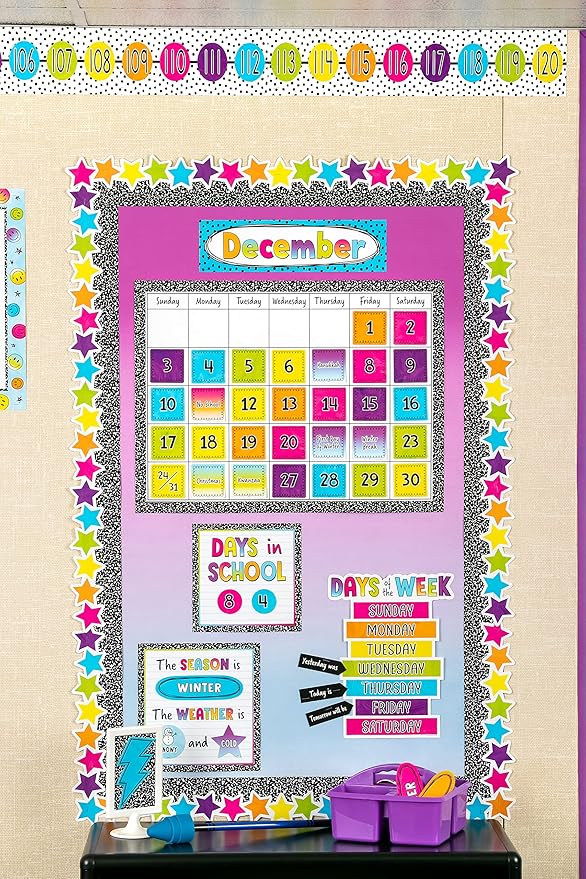 Teacher Created Resources Purple and Blue Color Wash Better Than Paper Bulletin Board Roll (TCR77904)