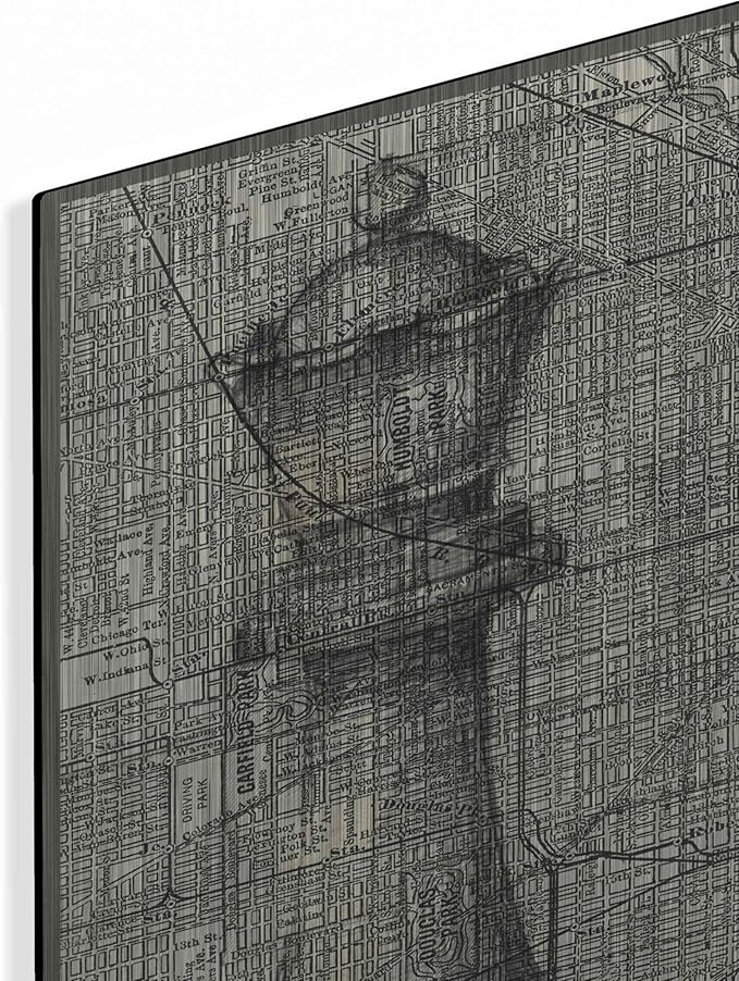 'Office Sketches Collection E' by Ethan Harper Metal Wall Art, 36"x24"