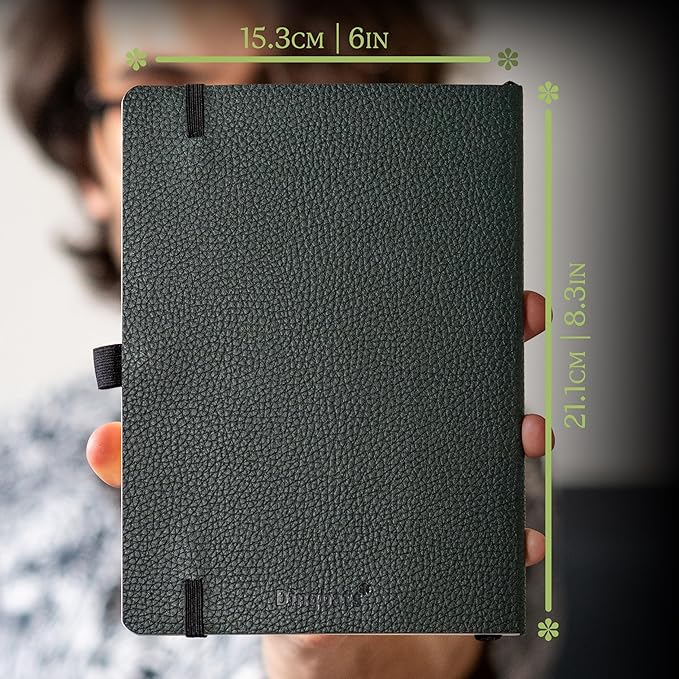 Dingbats* Notebooks A5+ SC Green Deer Lined