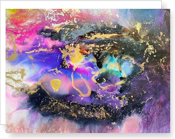 Alcohol Ink Paper - Non-Absorbent, Heavy Weight & Tear Resistant - Forgiving - Many Inks Wipe Off Clean for Easy Reuse On White - Flexible Bright White EVO 26x36 Inch (5 Sheets)
