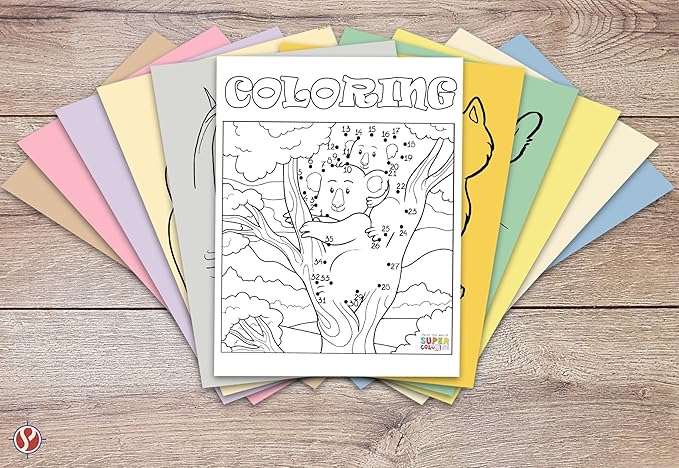 Ivory Pastel Color Card Stock Paper, 67lb Cover Medium Weight Cardstock, for Arts & Crafts, Coloring, Announcements, Stationary Printing at School, Office, Home | 8.5 x 11 | 50 Sheets Per Pack