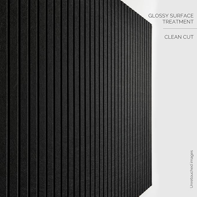 Large Bulletin Board 48"x36" - Office Wall Organizer to Replace your Old Cork Boards for Walls for Office Decor - 12-pack Felt Wall Panels for Use in Home Office Decor, Classroom Decor (Black)
