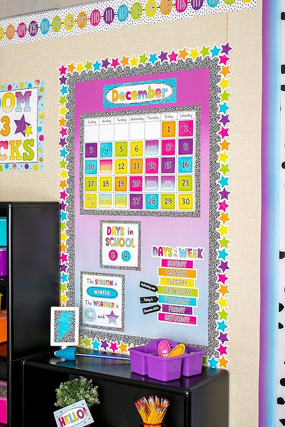 Teacher Created Resources Brights 4Ever Calendar Bulletin Board (TCR6921)