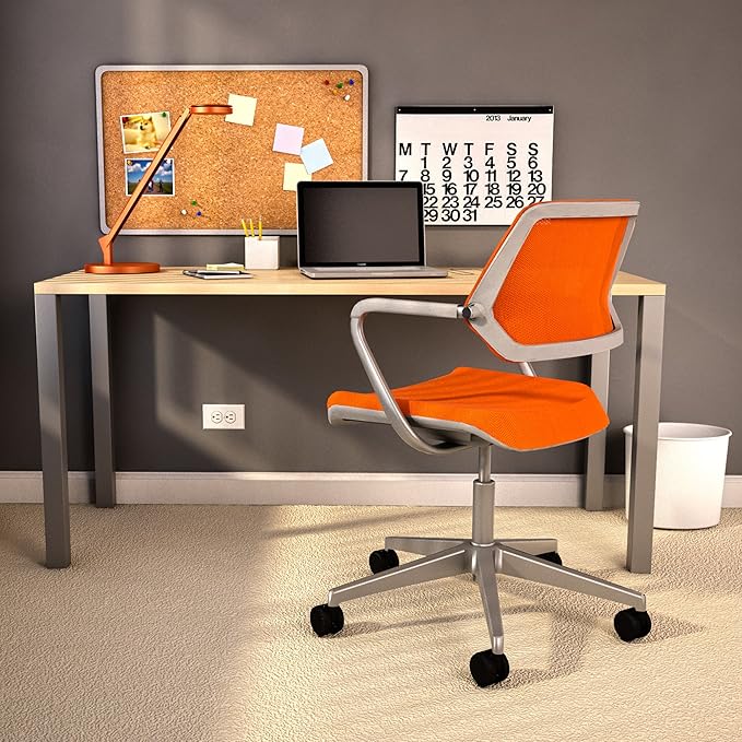 Steelcase QiVi Chair, Scarlet Fabric -