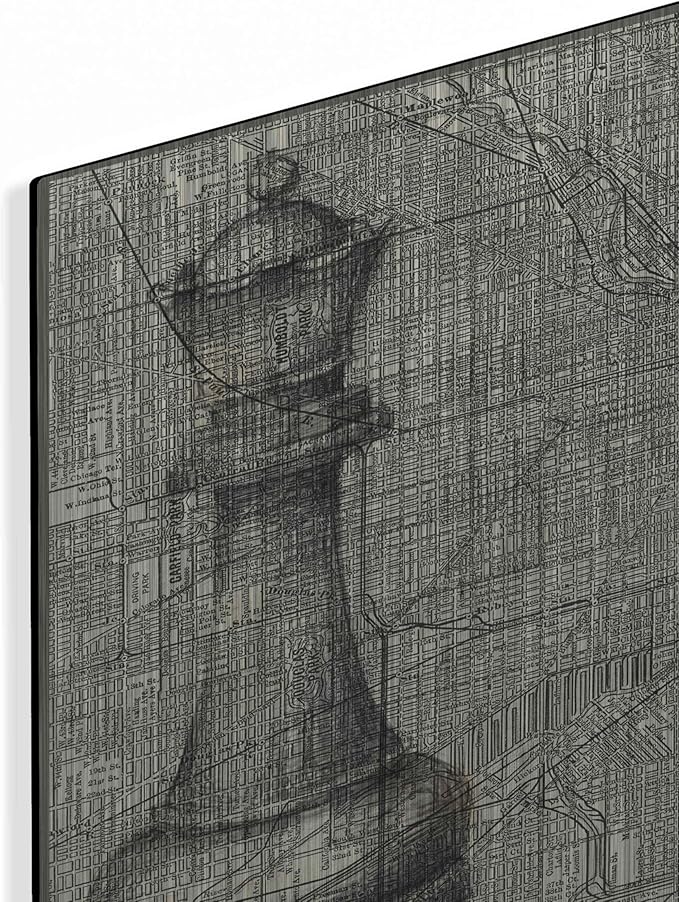 'Office Sketches Collection E' by Ethan Harper Metal Wall Art, 24"x16"