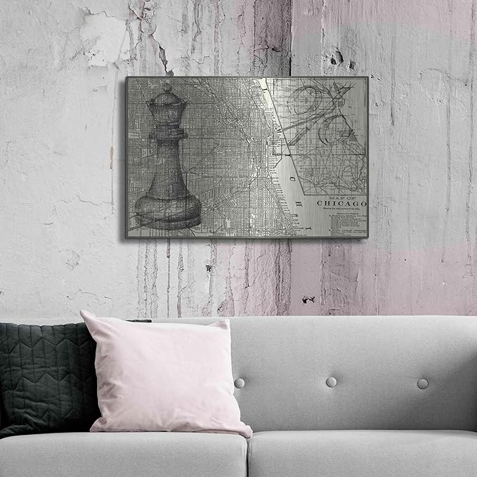 'Office Sketches Collection E' by Ethan Harper Metal Wall Art, 36"x24"