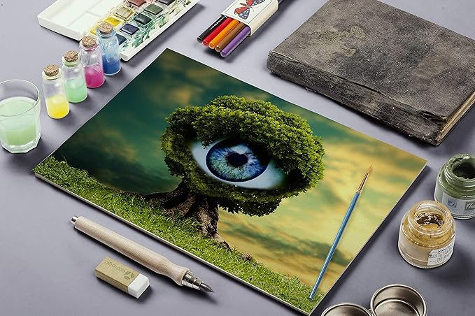 (11-x-14) 25 Sheets 100% Cotton Fine Art Matte Double Sided Inkjet Paper - 16mil 325gsm See Description for Compatibility Info Before Purchase - OBA Free Archival Grade Inkjet Media