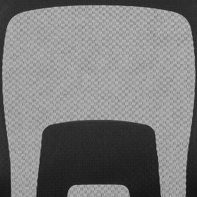 Flash Furniture Big & Tall Swivel Office and Gaming Chair with Lumbar and Back Support, Ergonomic Mesh Office Chair with Flip-Up Armrests and Adjustable Height, Black
