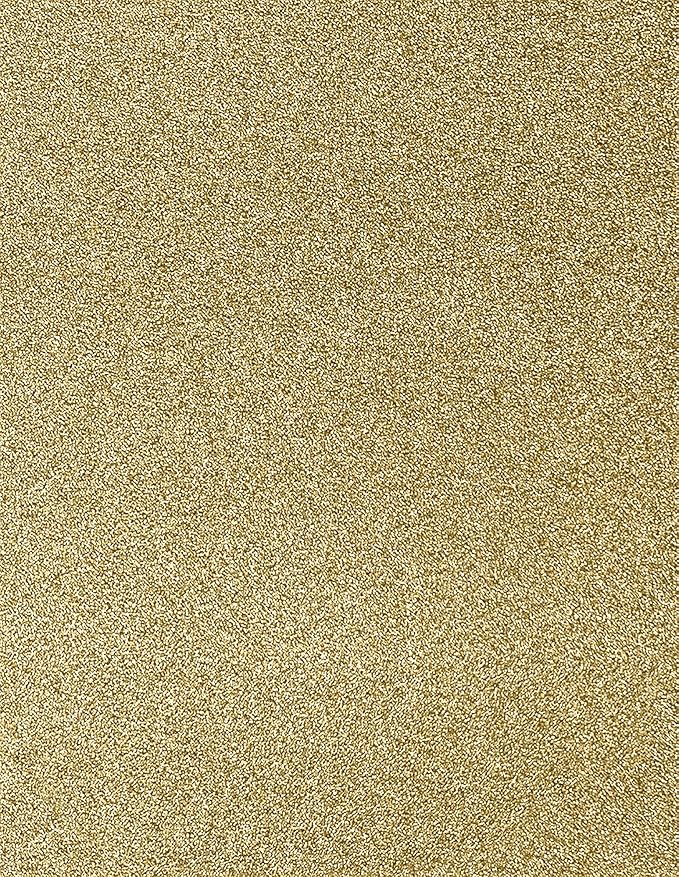 LUXPaper 8.5" x 11" Paper | Letter Size | Gold Sparkle | 90lb. Text | 1,000 Qty
